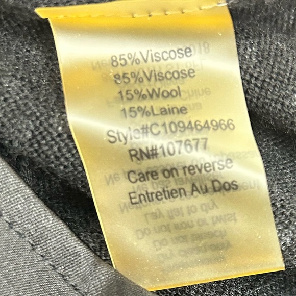 Alice + Olivia Black Crystal Sparkle Dress Size S Silk Lined Wool Blend - Picture 10 of 12